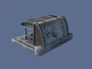 bazar stall 3D Model