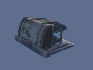 bazar stall 3D 모델