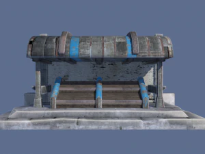 bazar stall 3D Model