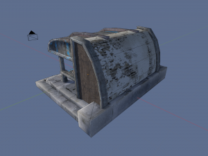 bazar stall 3D 모델