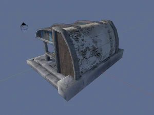 bazar stall 3D Model