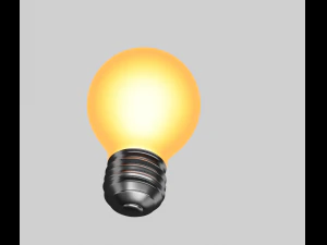 l&acirc;mpada el&eacute;trica Modelo 3D