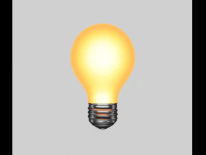 l&acirc;mpada el&eacute;trica Modelo 3D