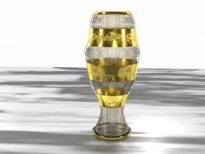 vase zubr Modello 3D
