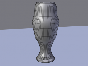 vase zubr Modello 3D