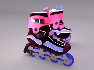 roller skates 3D Model