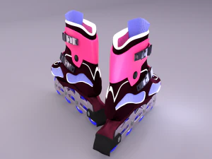 roller skates 3D Model