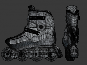 roller skates Model 3D