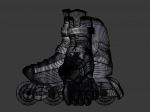roller skates 3D Model