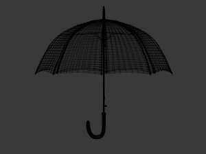 umbrella diplomat Model 3D