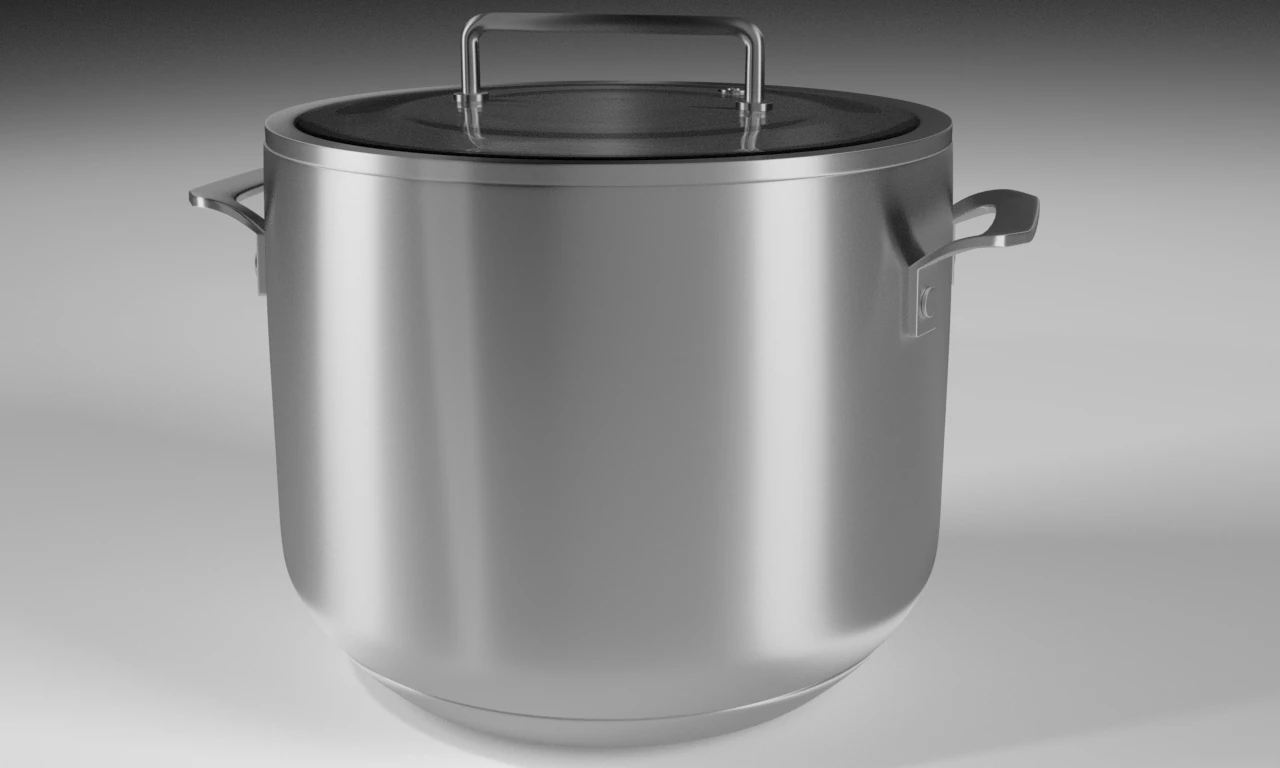 pot 3D Model .c4d .max .obj .3ds .fbx .stl .blend 