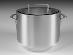 pot 3D 模型
