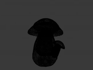 蘑菇 3D 模型