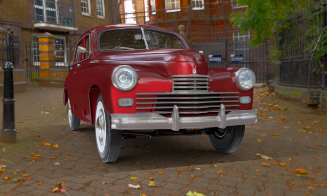 gaz-20m Modèle 3D .c4d .max .obj .3ds .fbx .stl .blend 