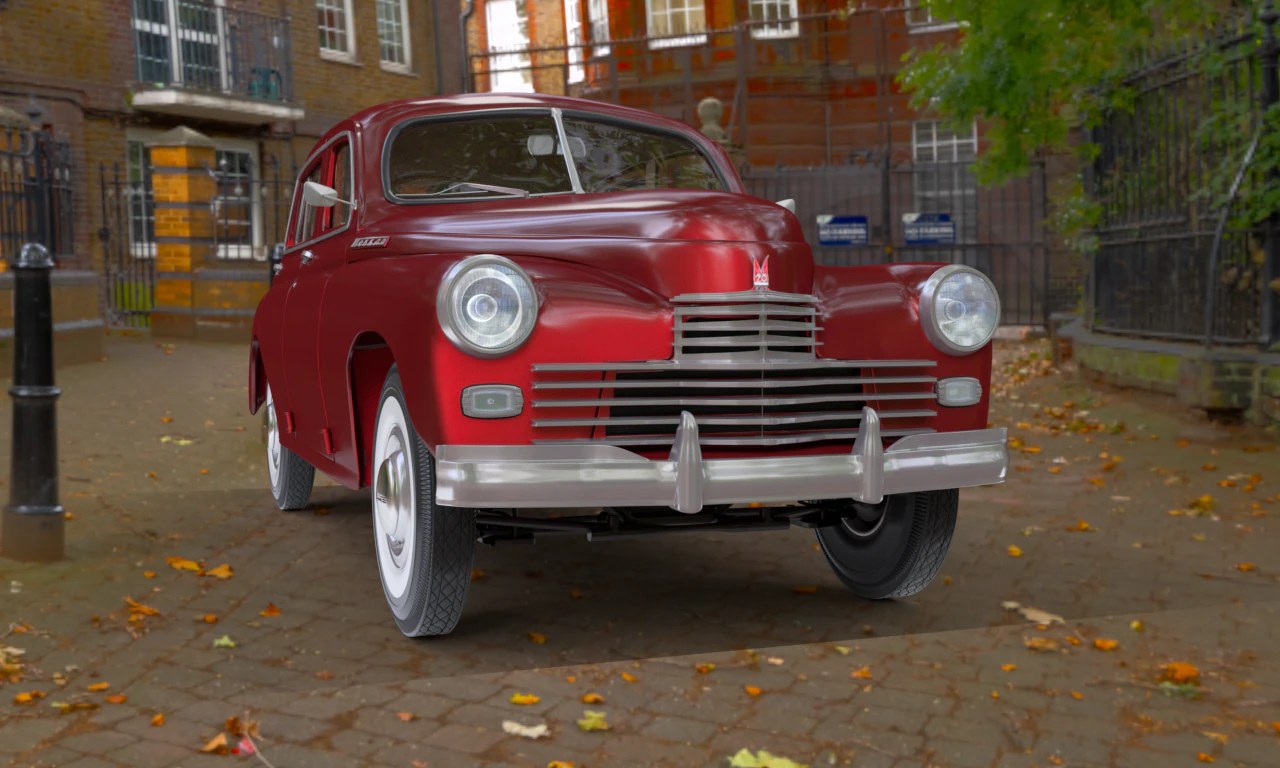 gaz-20m 3D Model .c4d .max .obj .3ds .fbx .stl .blend 
