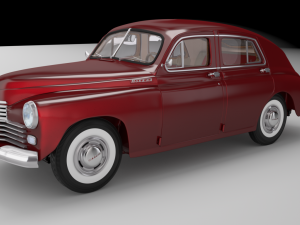 gaz-20m Modèle 3D