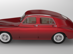 gaz-20m Modèle 3D