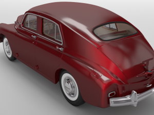 gaz-20m Modèle 3D