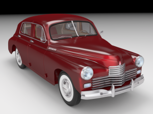 gaz-20m Modèle 3D