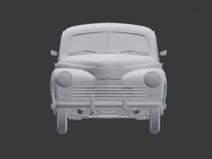 gaz-20m Modèle 3D