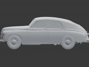 gaz-20m Modèle 3D