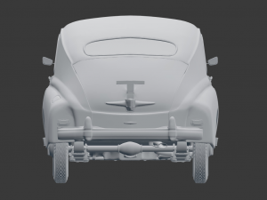 gaz-20m Modèle 3D