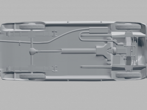 gaz-20m Modèle 3D