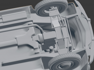 gaz-20m Modèle 3D