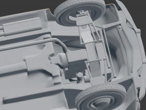 gaz-20m 3D Model