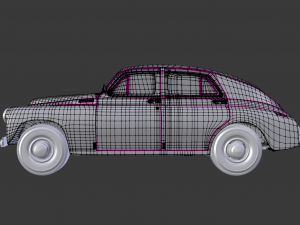 gaz-20m Modèle 3D