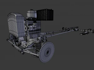 gaz-20m 3D Model