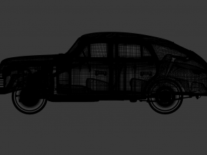 gaz-20m Modèle 3D