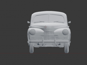 gaz-20m Modèle 3D