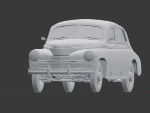 gaz-20m Modèle 3D