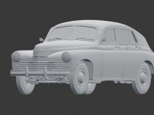 gaz-20m Modèle 3D