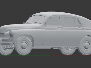 gaz-20m Modèle 3D