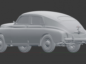 gaz-20m Modèle 3D
