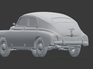 gaz-20m Modèle 3D