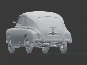 gaz-20m 3D Model