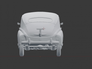 gaz-20m Modèle 3D