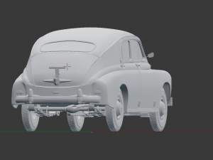 gaz-20m Modèle 3D