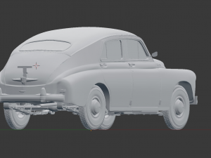 gaz-20m Modèle 3D