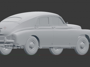 gaz-20m Modèle 3D