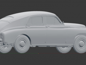 gaz-20m Modèle 3D