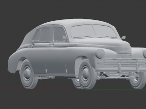 gaz-20m Modèle 3D