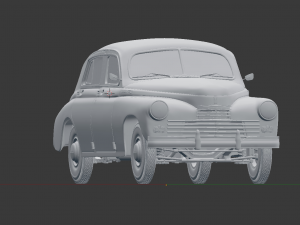 gaz-20m Modèle 3D