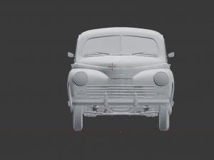 gaz-20m Modèle 3D