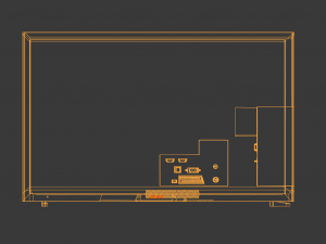 television 3Dモデル