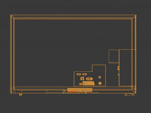 television 3D Model