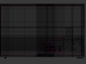 television 3Dモデル